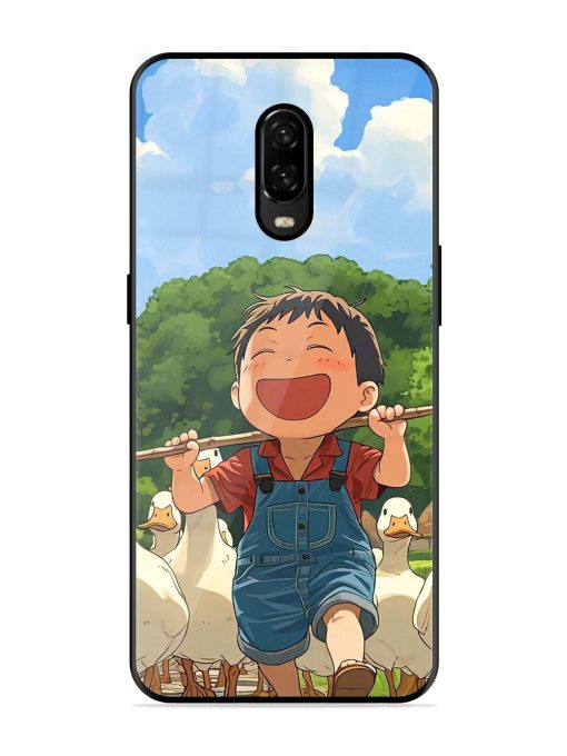 Duck Parade Glossy Soft Edge Case for Oneplus 6T