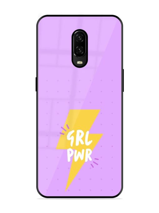 Girl Power Spark Glossy Soft Edge Case for Oneplus 6T Chachhi