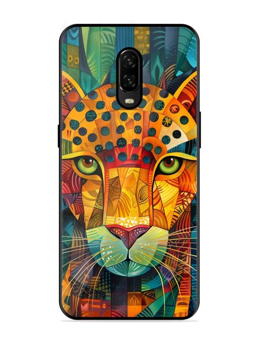 Mosaic Majesty Glossy Soft Edge Case for Oneplus 6T Chachhi