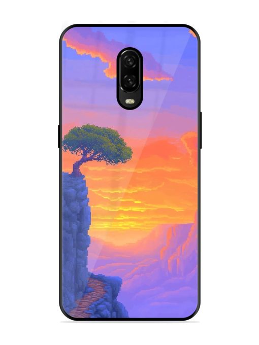 Cliffside Solitude Glossy Soft Edge Case for Oneplus 6T Chachhi