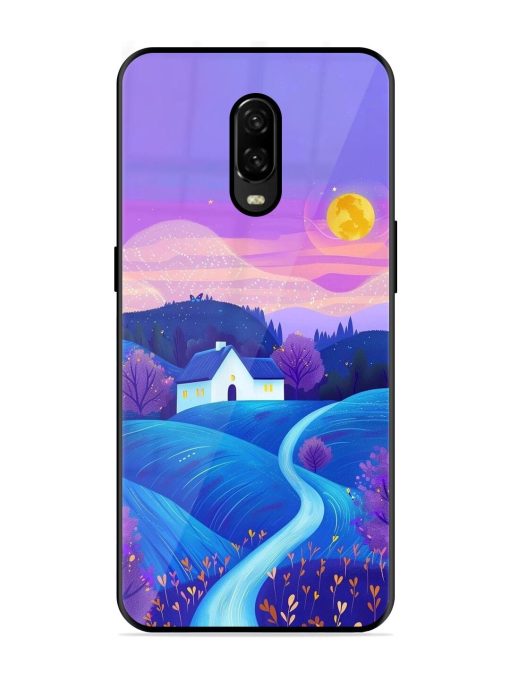 Moonlit Meadow Glossy Soft Edge Case for Oneplus 6T Chachhi