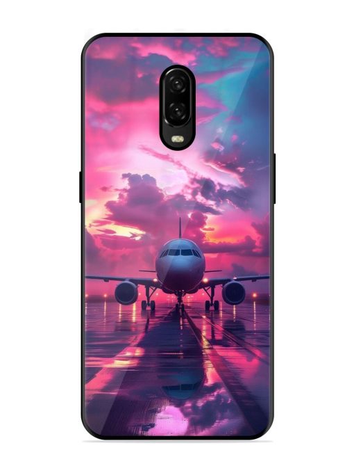 Neon Runway Glossy Soft Edge Case for Oneplus 6T Chachhi