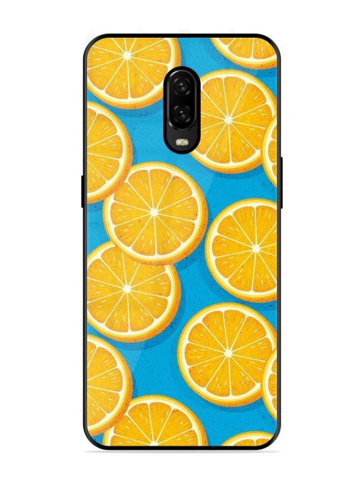 Citrus Symphony Glossy Soft Edge Case for Oneplus 6T Chachhi