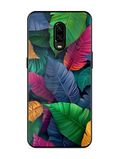 Tropical Tapestry Glossy Soft Edge Case for Oneplus 6T Chachhi