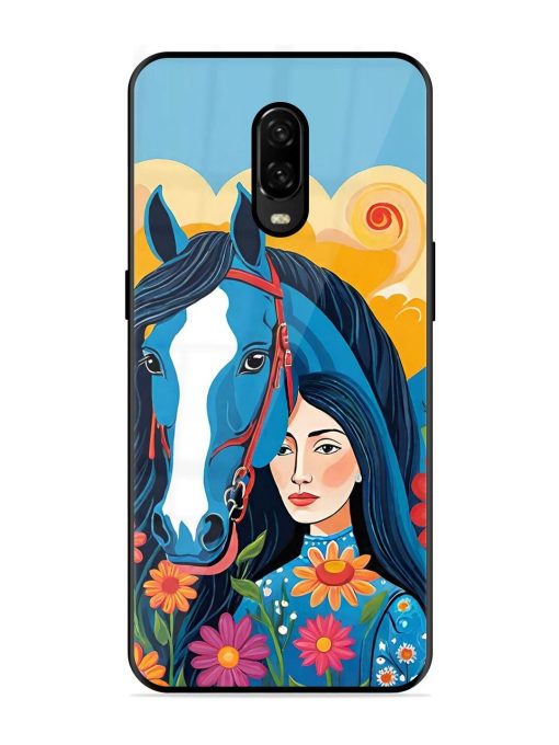 Equine Enchantment Glossy Soft Edge Case for Oneplus 6T Chachhi