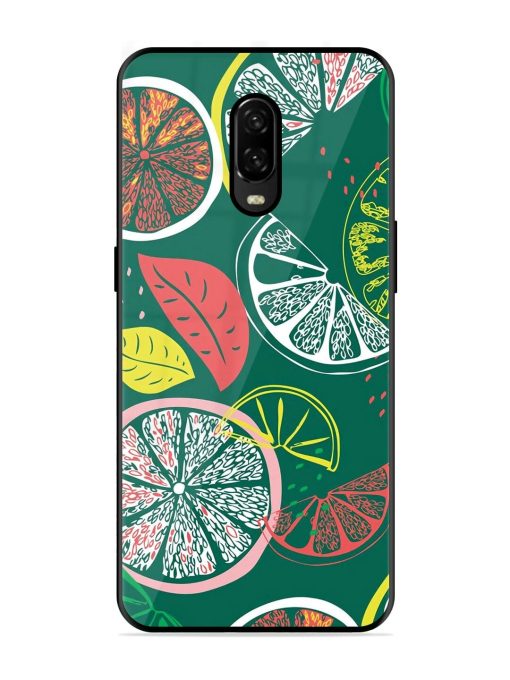 Citrus Symphony Glossy Soft Edge Case for Oneplus 6T Chachhi