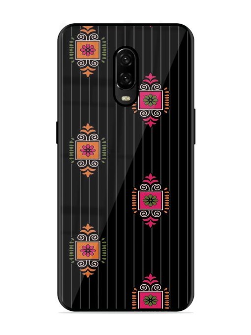 Ornate Elegance Glossy Soft Edge Case for Oneplus 6T Chachhi