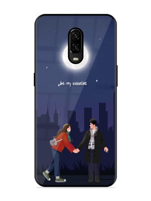 Moonlight Proposal Glossy Soft Edge Case for Oneplus 6T Chachhi