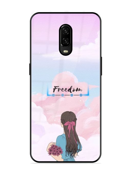 Skyward Dreams Glossy Soft Edge Case for Oneplus 6T Chachhi