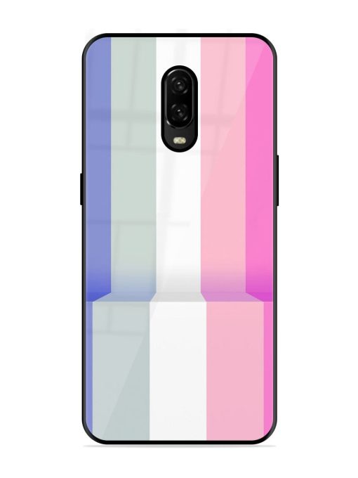 Pastel Palette Glossy Soft Edge Case for Oneplus 6T Chachhi