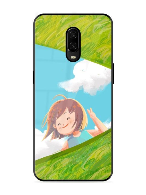 I'M On My Way Glossy Soft Edge Case for Oneplus 6T Chachhi