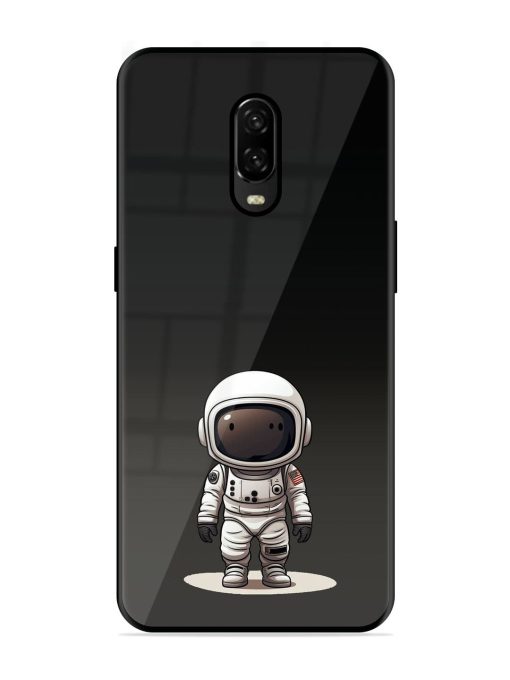 Neon Astronaut Glossy Soft Edge Case for Oneplus 6T Chachhi