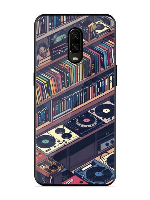 Music Lover'S Haven Glossy Soft Edge Case for Oneplus 6T Chachhi