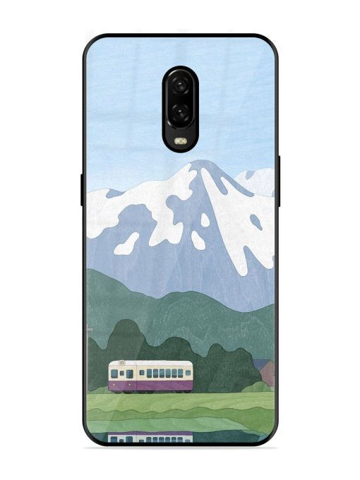 Mountainside Reflections Glossy Soft Edge Case for Oneplus 6T Chachhi