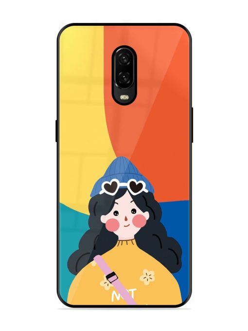 Colorful Vibes Glossy Soft Edge Case for Oneplus 6T Chachhi