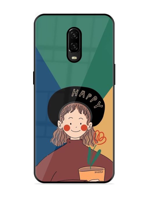 Happy Momo Glossy Soft Edge Case for Oneplus 6T Chachhi