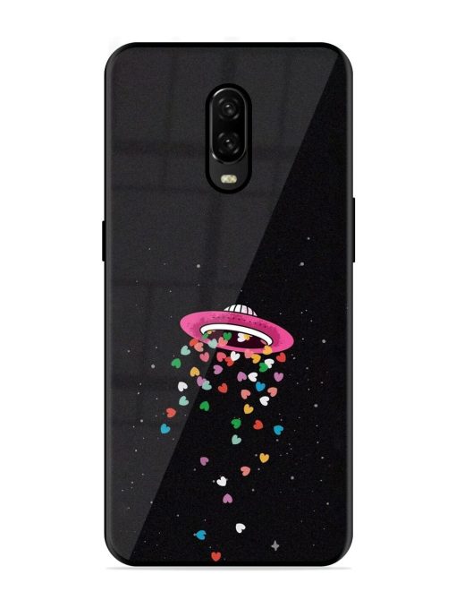 Love From Above Glossy Soft Edge Case for Oneplus 6T Chachhi