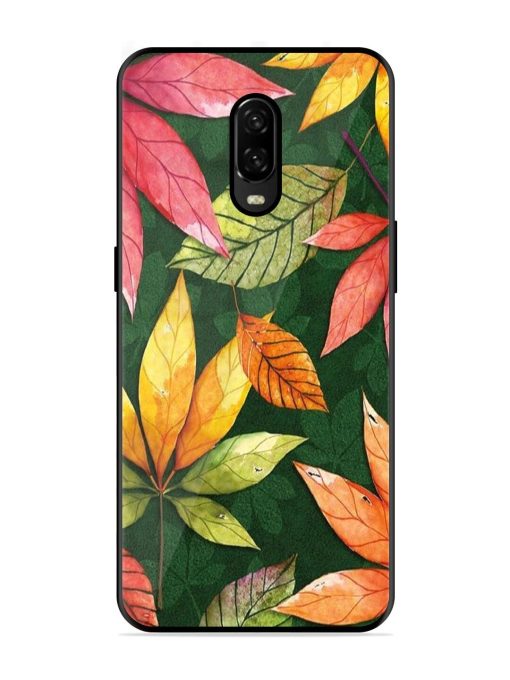 Autumn'S Embrace Glossy Soft Edge Case for Oneplus 6T Chachhi