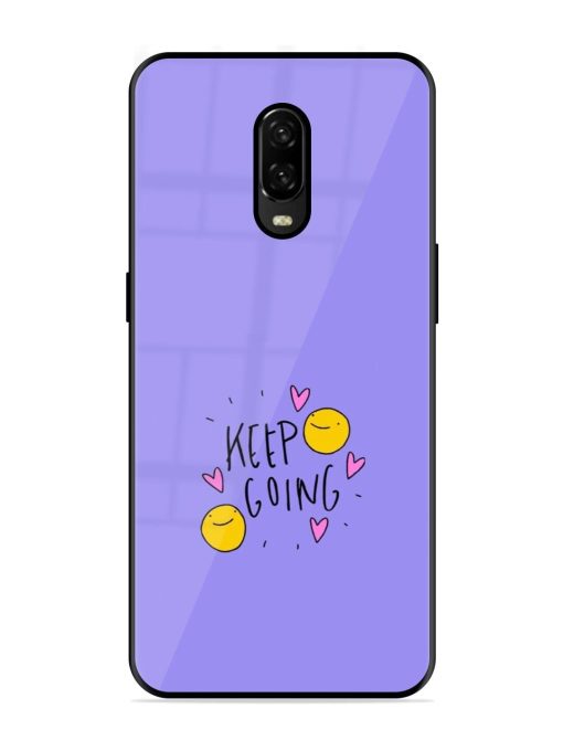 Smiling Through It All Glossy Soft Edge Case for Oneplus 6T Chachhi