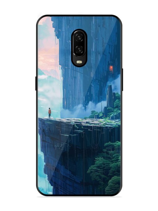 Solitude In The Sky Glossy Soft Edge Case for Oneplus 6T Chachhi