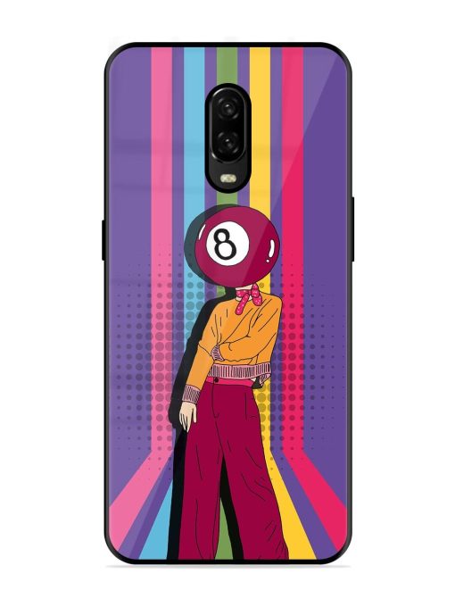 Eight Ball Fashionista Glossy Soft Edge Case for Oneplus 6T Chachhi