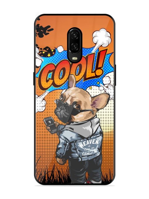 Cool Pup Glossy Soft Edge Case for Oneplus 6T Chachhi