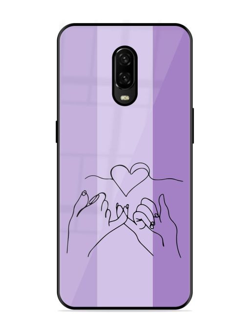 Forever Linked Glossy Soft Edge Case for Oneplus 6T Chachhi