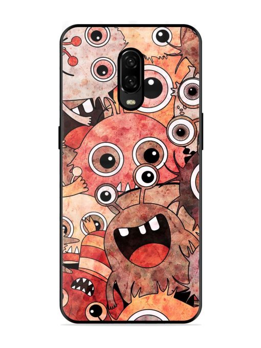 Monster Mash Glossy Soft Edge Case for Oneplus 6T