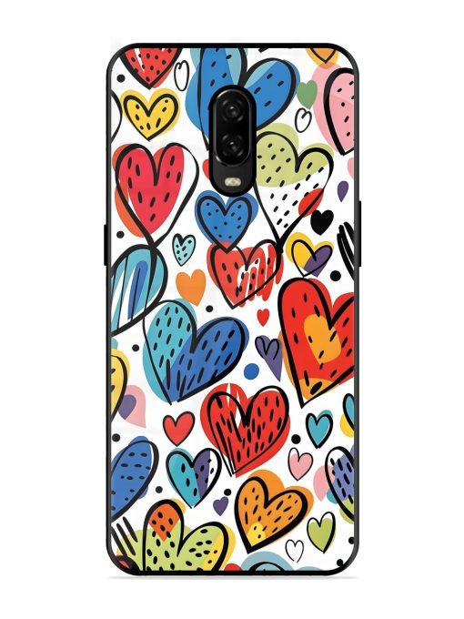 Heartfelt Harmony Glossy Soft Edge Case for Oneplus 6T Chachhi