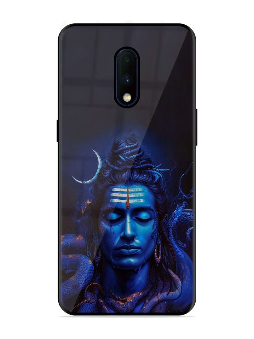 Mystic Mahadev Glossy Soft Edge Case for Oneplus 7 Chachhi