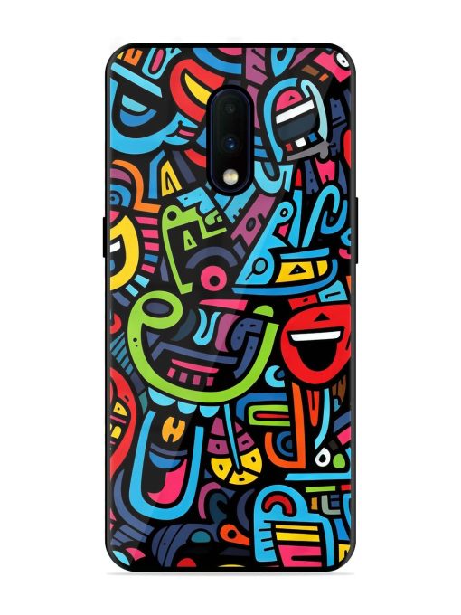 Doodlephoria Glossy Soft Edge Case for Oneplus 7 Chachhi