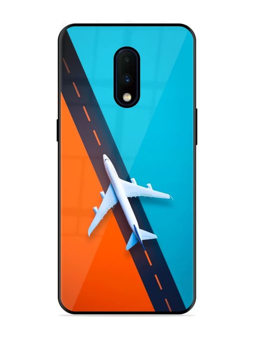 Skyward Bound Glossy Soft Edge Case for Oneplus 7 Chachhi