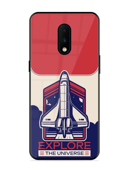 Cosmic Voyage Glossy Soft Edge Case for Oneplus 7 Chachhi