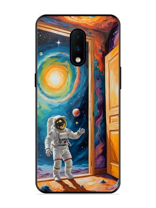 Artistic Space Glossy Soft Edge Case for Oneplus 7 Chachhi