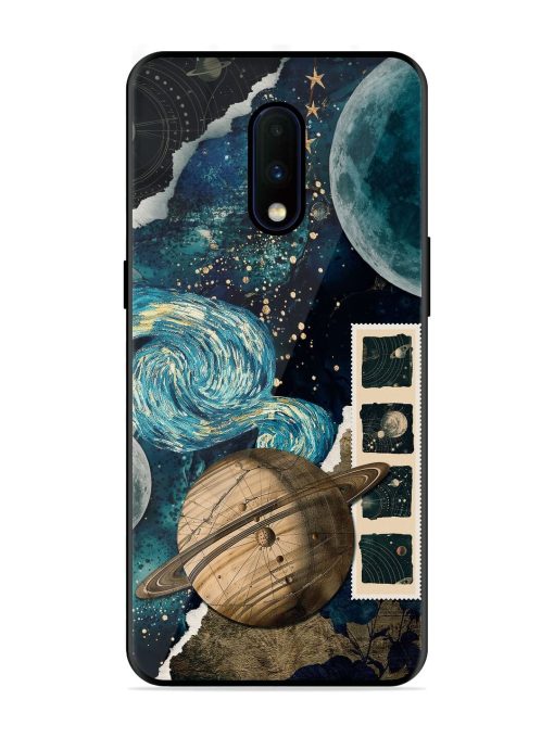 Celestial Tapestry Glossy Soft Edge Case for Oneplus 7 Chachhi