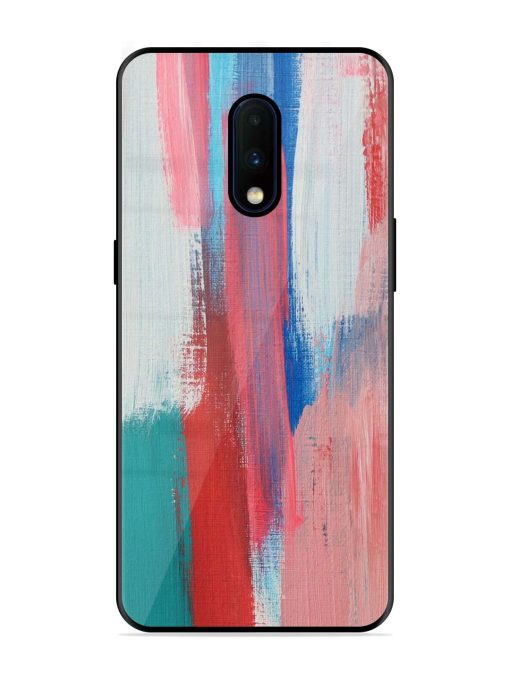 Colorful Chaos Glossy Soft Edge Case for Oneplus 7 Chachhi