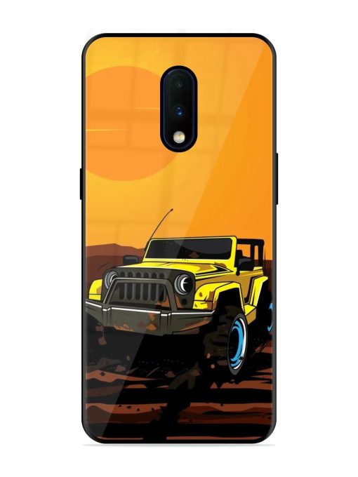 Sunset Cruise Glossy Soft Edge Case for Oneplus 7 Chachhi