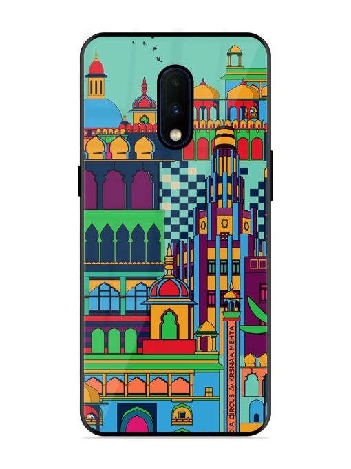 Indian Tapestry Glossy Soft Edge Case for Oneplus 7 Chachhi