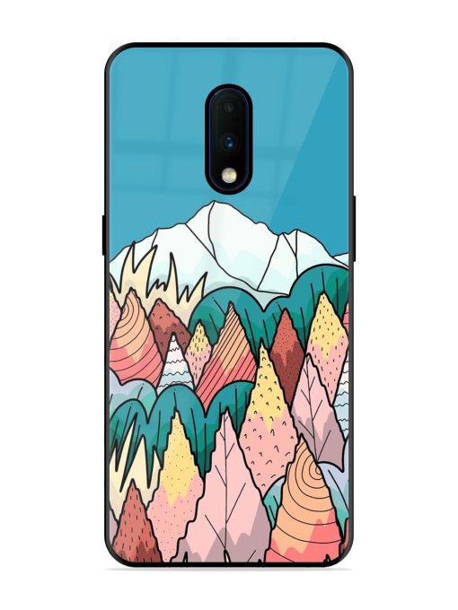 Mountain Dreamscape Glossy Soft Edge Case for Oneplus 7 Chachhi