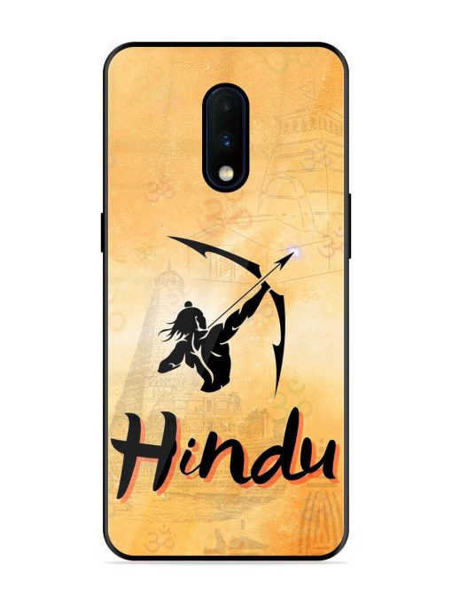 Hindu Glossy Soft Edge Case for Oneplus 7 Chachhi