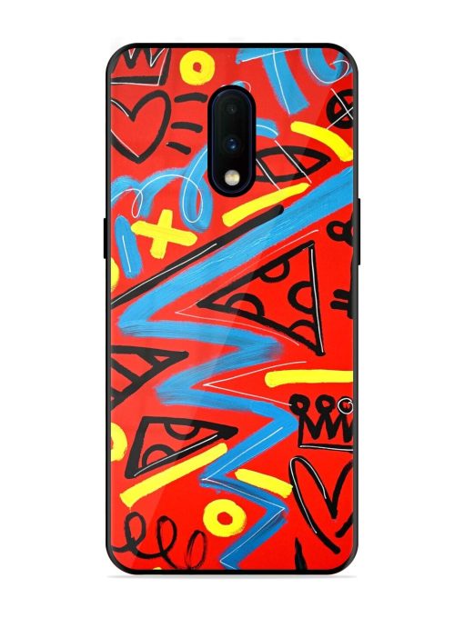 Groovy Garden Glossy Soft Edge Case for Oneplus 7 Chachhi