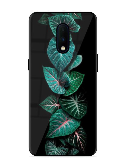 Emerald Elegance Glossy Soft Edge Case for Oneplus 7 Chachhi