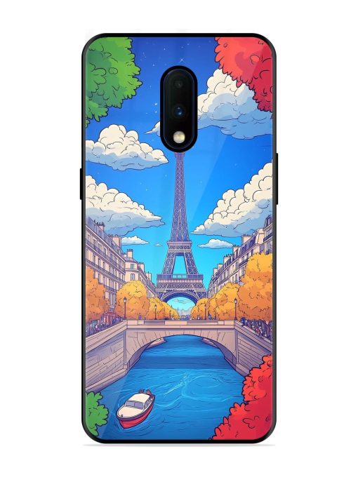 Parisian Panorama Glossy Soft Edge Case for Oneplus 7 Chachhi