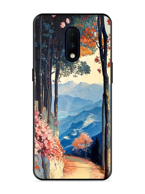 Mountainside Serenity Glossy Soft Edge Case for Oneplus 7 Chachhi