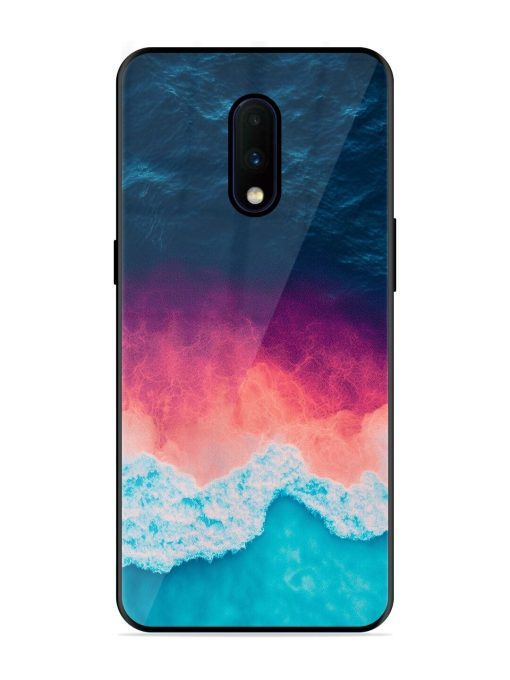 Where The Ocean Meets The Sky Glossy Soft Edge Case for Oneplus 7 Chachhi