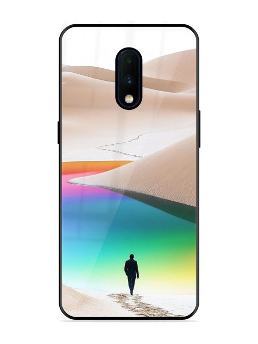 Desert Dreams Glossy Soft Edge Case for Oneplus 7 Chachhi