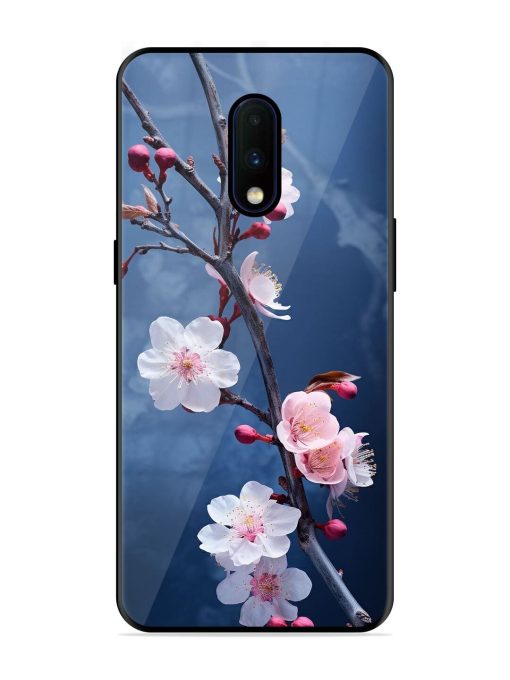 Delicate Blossoms Glossy Soft Edge Case for Oneplus 7 Chachhi