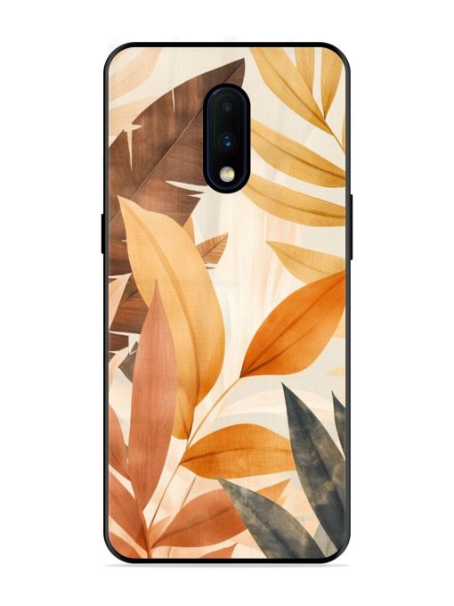 Earthy Elegance Glossy Soft Edge Case for Oneplus 7 Chachhi