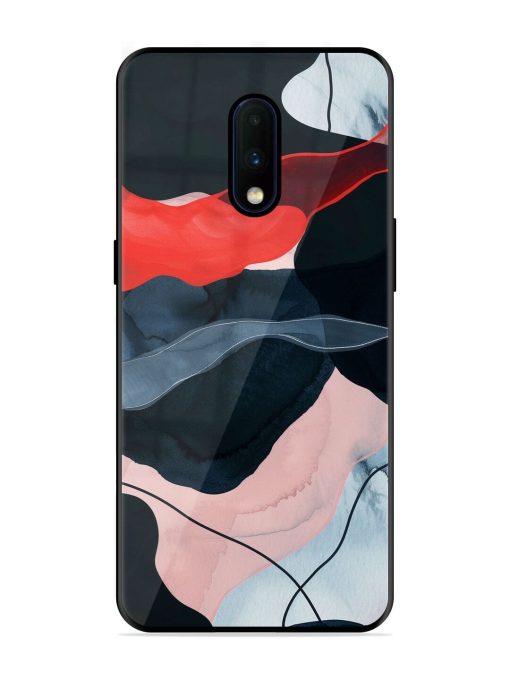 Dark Currents Glossy Soft Edge Case for Oneplus 7 Chachhi