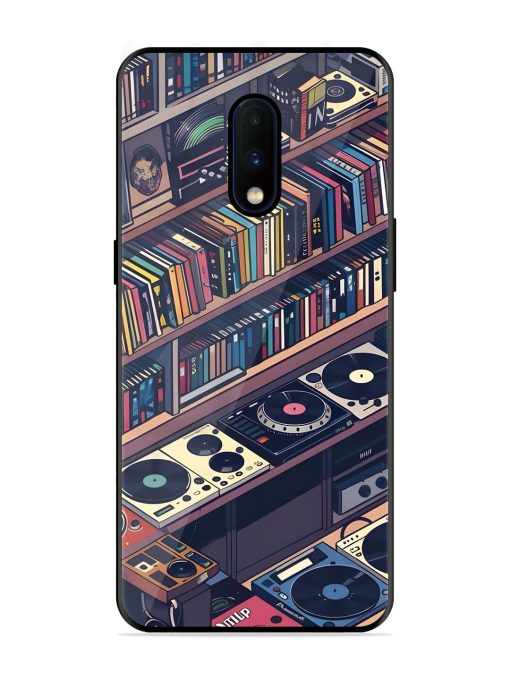 Music Lover'S Haven Glossy Soft Edge Case for Oneplus 7 Chachhi